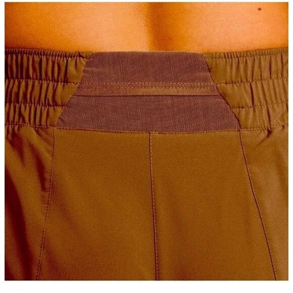 NIKE Dri-fit Mid Rise Shorts Size Small Brown NEW Running Gym Active Workout - Picture 6 of 11